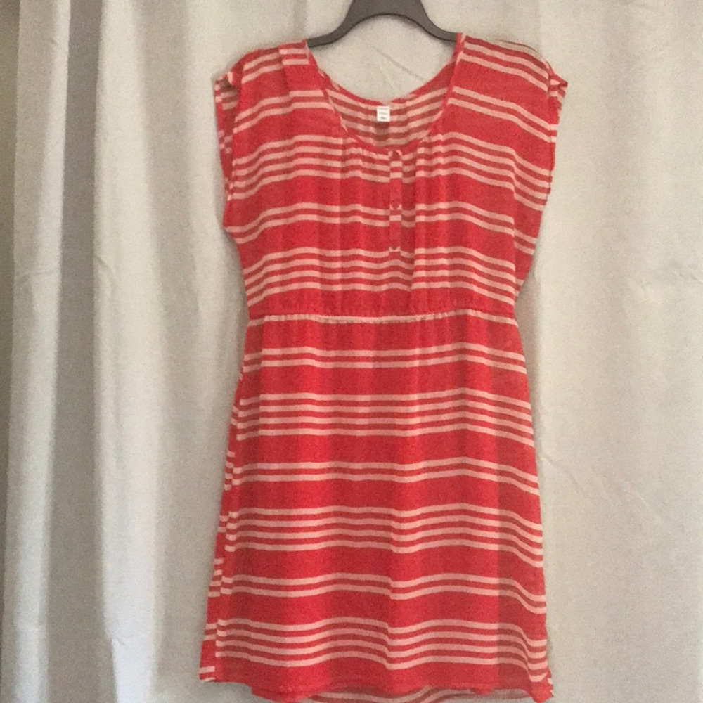 Old navy reddish, orange dress.